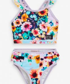 Baker By Ted Baker Multi Patchwork 2 Piece Swimsuit