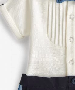 Baker By Ted Baker Bow Tie Romper -Baker by Ted Baker shop unnamed file 1642 scaled