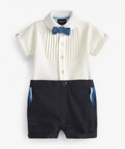 Baker By Ted Baker Bow Tie Romper -Baker by Ted Baker shop unnamed file 1645
