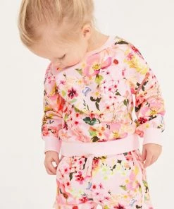 Baker By Ted Baker Floral Sweatshirt And Shorts Set