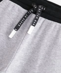 Baker By Ted Baker Grey Colourblock T-Shirt And Joggers Set -Baker by Ted Baker shop unnamed file 20 scaled