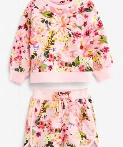 Baker By Ted Baker Floral Sweatshirt And Shorts Set -Baker by Ted Baker shop unnamed file 202 scaled