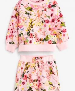Baker By Ted Baker Floral Sweatshirt And Shorts Set -Baker by Ted Baker shop unnamed file 205