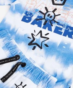 Baker By Ted Baker Blue Tie-Dye T-Shirt And Shorts Set -Baker by Ted Baker shop unnamed file 213 scaled