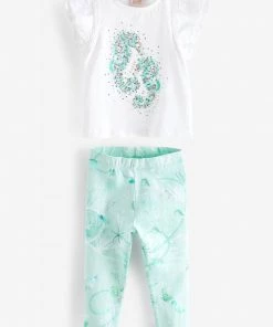 Baker By Ted Baker Aqua Blue Seahorse Leggings Set -Baker by Ted Baker shop unnamed file 218 scaled