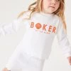 Baker By Ted Baker White Sweatshirt And Shorts Set