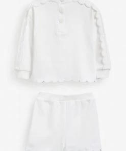 Baker By Ted Baker White Sweatshirt And Shorts Set -Baker by Ted Baker shop unnamed file 229 scaled