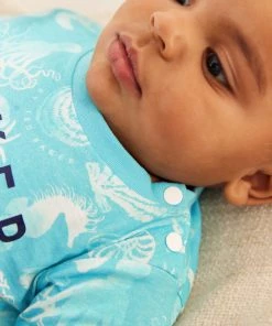 Baker By Ted Baker Blue Printed T-Shirt And Shorts Set -Baker by Ted Baker shop unnamed file 239 scaled