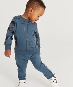 Baker By Ted Baker Blue Logo Tracksuit