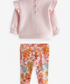 Baker By Ted Baker Pink Floral Sweater And Leggings Set -Baker by Ted Baker shop unnamed file 250 scaled