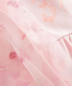 Baker By Ted Baker Pink YG2 Organza Slv Dress -Baker by Ted Baker shop unnamed file 266 scaled