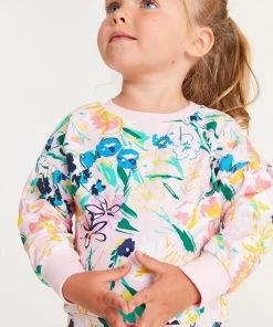 Baker By Ted Baker Pink Floral Sweat Set -Baker by Ted Baker shop unnamed file 3 scaled