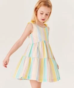 Baker By Ted Baker Linen Stripe Dress
