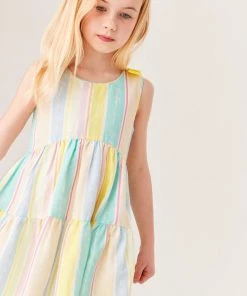 Baker By Ted Baker Linen Stripe Dress -Baker by Ted Baker shop unnamed file 325 scaled