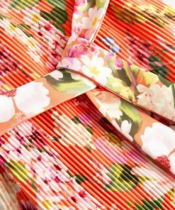 Baker By Ted Baker Orange Pleated Dress -Baker by Ted Baker shop unnamed file 348 scaled