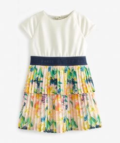 Baker By Ted Baker White Chiffon Mockable Dress