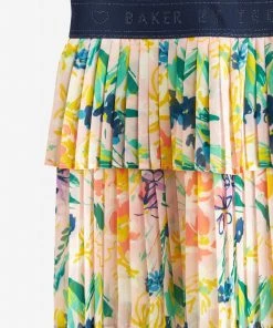 Baker By Ted Baker White Chiffon Mockable Dress -Baker by Ted Baker shop unnamed file 358 scaled