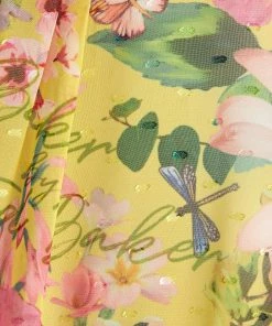 Baker By Ted Baker Yellow Midi Dress 14 Baker By Ted Baker Yellow Midi Dress -Baker by Ted Baker shop unnamed file 365 scaled