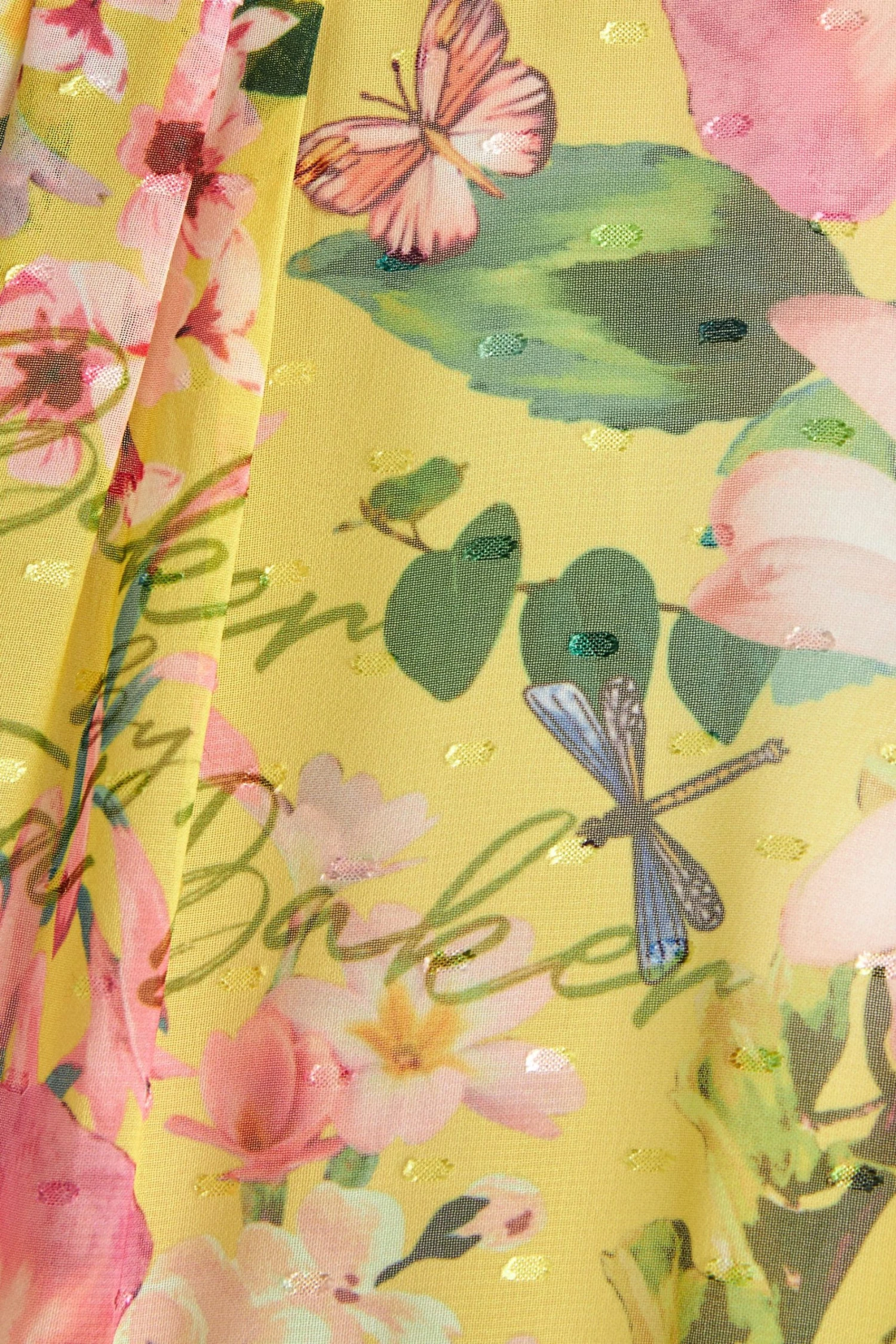 Baker By Ted Baker Yellow Midi Dress 6 Baker By Ted Baker Yellow Midi Dress - Image 6