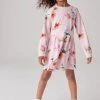 Baker By Ted Baker Pink Sweatshirt Dress
