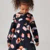 Baker By Ted Baker Floral Navy Sweat Dress
