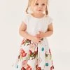 Baker By Ted Baker White Floral Dress