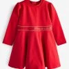 Baker By Ted Baker Red Ponte Dress