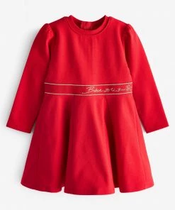 Baker By Ted Baker Red Ponte Dress