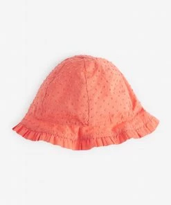 Baker By Ted Baker Baby Girls Coral Pink Tiered Dress And Hat Set -Baker by Ted Baker shop unnamed file 441 scaled