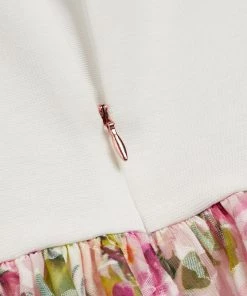 Baker By Ted Baker Floral Mockable Dress -Baker by Ted Baker shop unnamed file 446 scaled