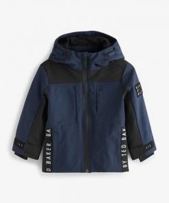 Baker By Ted Baker Navy Shower Jacket -Baker by Ted Baker shop unnamed file 452