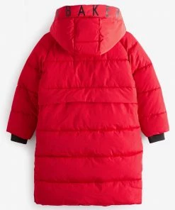 Baker By Ted Baker Red Padded Coat -Baker by Ted Baker shop unnamed file 460 scaled