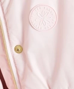 Baker By Ted Baker Pink Frill Parka Coat -Baker by Ted Baker shop unnamed file 466 scaled