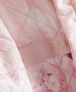 Baker By Ted Baker Pink Frill Parka Coat -Baker by Ted Baker shop unnamed file 467 scaled