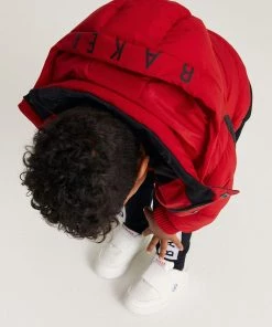 Baker By Ted Baker Shower Resistant Red Padded Coat -Baker by Ted Baker shop unnamed file 480 scaled