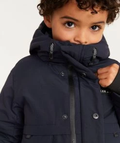 Baker By Ted Baker Shower Reistant Navy Parka Coat -Baker by Ted Baker shop unnamed file 520 scaled