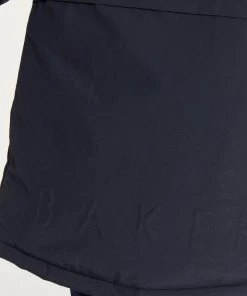 Baker By Ted Baker Shower Reistant Navy Parka Coat -Baker by Ted Baker shop unnamed file 521 scaled