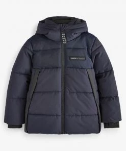 Baker By Ted Baker Shower Resistant Padded Coat Red -Baker by Ted Baker shop unnamed file 549