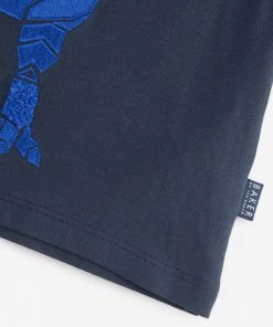 Baker By Ted Baker Blue Dino T-Shirt -Baker by Ted Baker shop unnamed file 563 scaled
