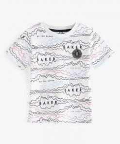 Baker By Ted Baker White T-Shirt -Baker by Ted Baker shop unnamed file 569