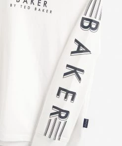 Baker By Ted Baker Long Sleeve T-Shirt Navy -Baker by Ted Baker shop unnamed file 587 scaled