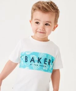 Baker By Ted Baker White T-Shirt And Navy Shorts Set -Baker by Ted Baker shop unnamed file 59 scaled