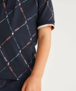 Baker By Ted Baker Argyle Polo Shirt Green -Baker by Ted Baker shop unnamed file 599 scaled