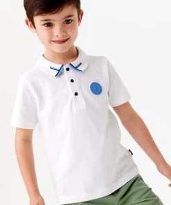 Baker By Ted Baker Boys White Polo Shirt