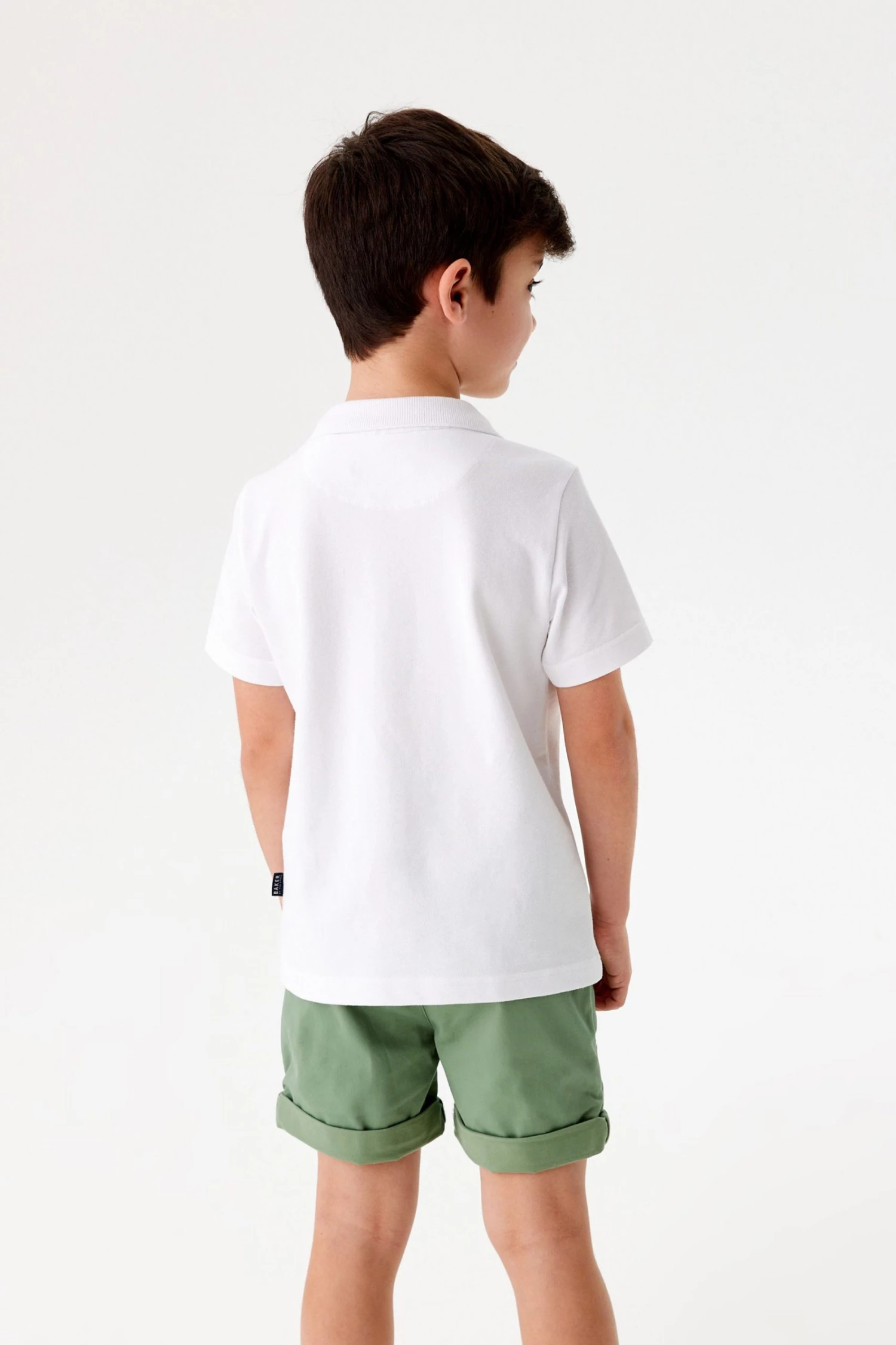Baker By Ted Baker Boys White Polo Shirt 2 Baker By Ted Baker Boys White Polo Shirt - Image 2