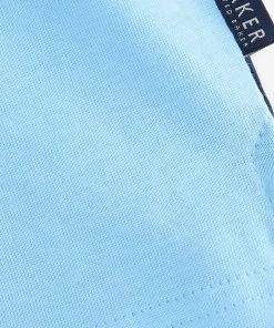 Baker By Ted Baker Blue Colourblock Polo Shirt -Baker by Ted Baker shop unnamed file 623 scaled