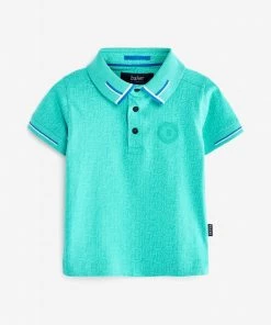 Baker By Ted Baker Blue Printed Polo Shirt -Baker by Ted Baker shop unnamed file 629 scaled