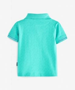 Baker By Ted Baker Blue Printed Polo Shirt -Baker by Ted Baker shop unnamed file 630 scaled