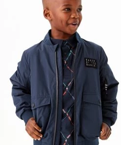 Baker By Ted Baker Navy Blue Harrington Jacket 11 Baker By Ted Baker Navy Blue Harrington Jacket -Baker by Ted Baker shop unnamed file 659 scaled