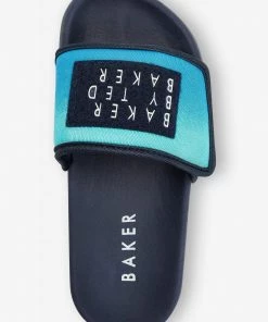 Baker By Ted Baker Blue Sliders -Baker by Ted Baker shop unnamed file 664 scaled